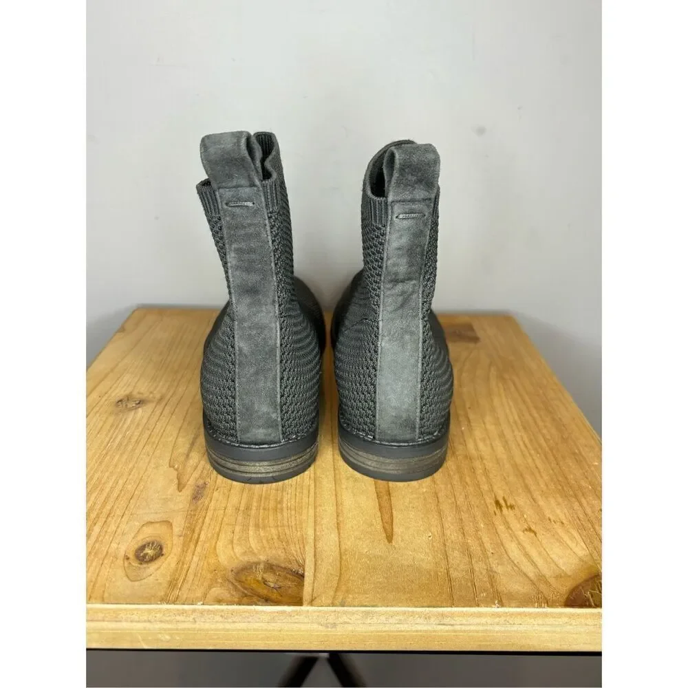 Eileen Fisher Women's Jude‎ Stretch Knit Ankle Bootie Graphite Size 6.5 - Picture 4 of 6